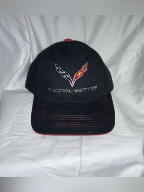 CORVETTE Ball Cap, C7 Logo, Size Adjustable, Like New